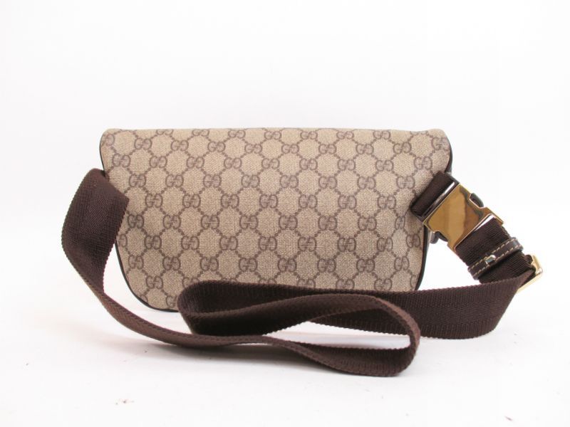 GUCCI GG Plus PVC Brown Fanny&Waist Packs Belt Bag #4040 - Authentic Brand Shop TOKYO&#39;s