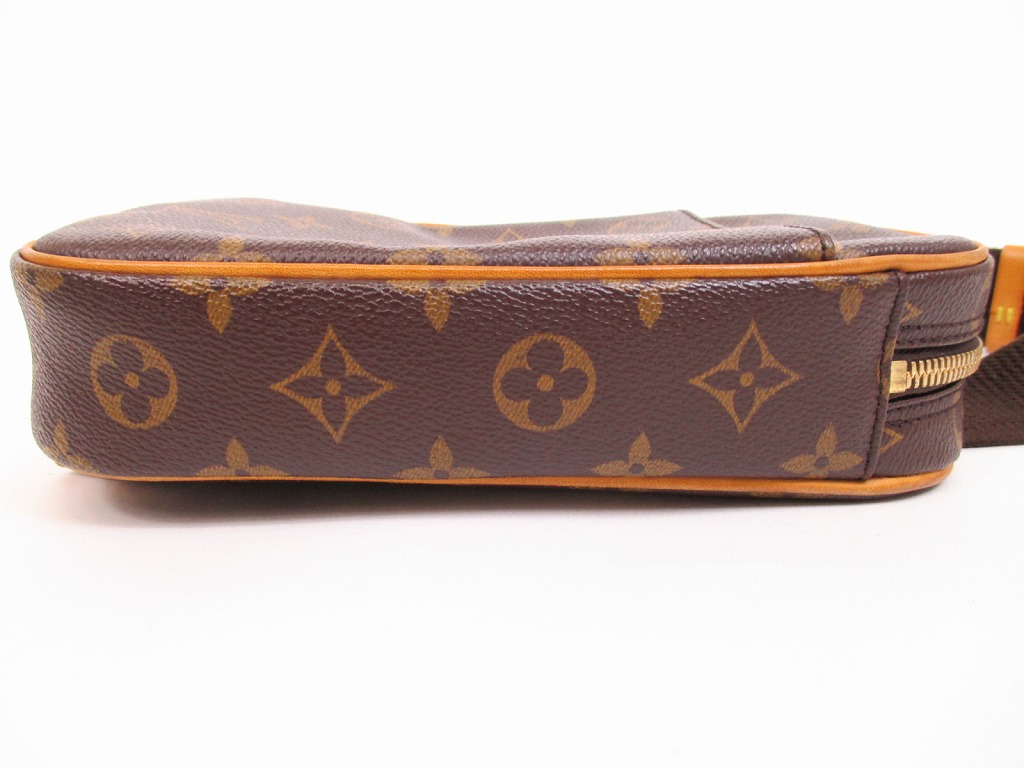 Authentic LOUIS VUITTON Monogram Leather Brown Fanny&Waist Packs Gange #4769 | eBay