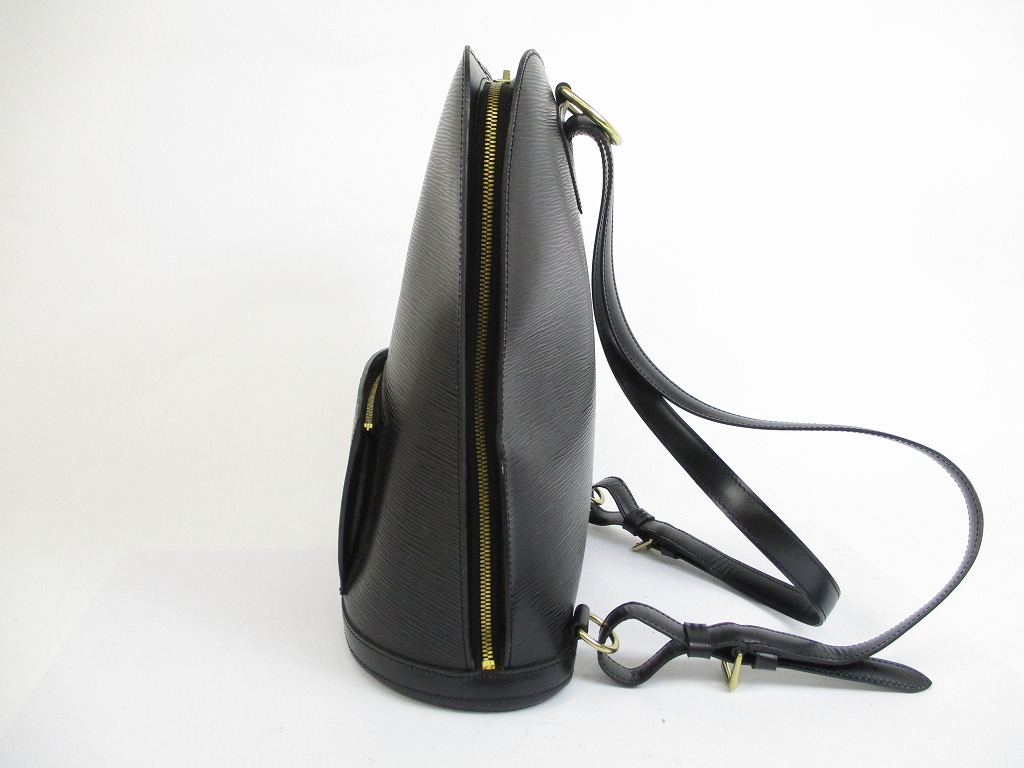LOUIS VUITTON Epi Leather Black Backpack Bag Purse Gobelins #5216 - Authentic Brand Shop TOKYO&#39;s