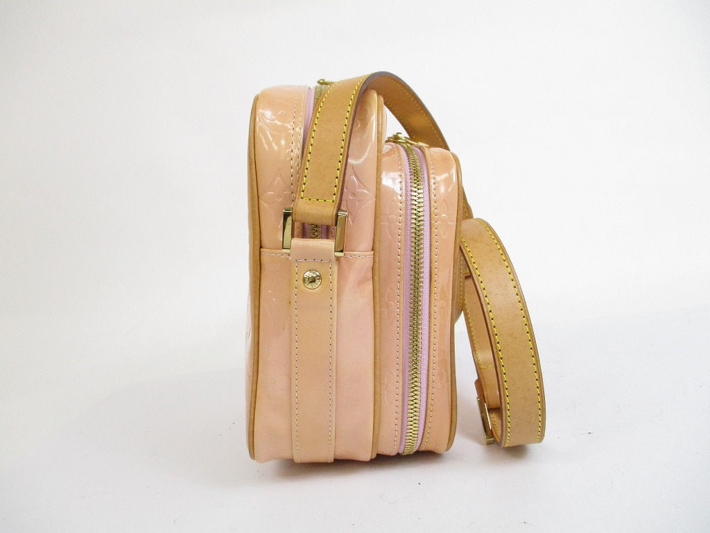 LOUIS VUITTON Vernis Patent Leather Pink Cross-body Bag Wooster #5565 - Authentic Brand Shop TOKYO&#39;s