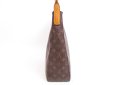 Photo4: LOUIS VUITTON Monogram Leather Brown Shoulder Bag Purse Looping GM #4004