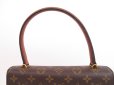 Photo11: LOUIS VUITTON Monogram Leather Brown Hand Bag Purse Malesherbes #4008