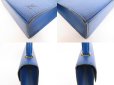 Photo6: LOUIS VUITTON Epi Leather Blue Hand Bag Purse Malesherbes #4015