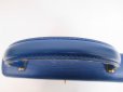 Photo7: LOUIS VUITTON Epi Leather Blue Hand Bag Purse Malesherbes #4015