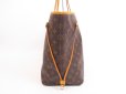 Photo3: LOUIS VUITTON Monogram Leather Brown Tote&Shoppers Bag Neverfull GM #4024