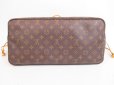 Photo5: LOUIS VUITTON Monogram Leather Brown Tote&Shoppers Bag Neverfull GM #4024