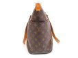 Photo4: LOUIS VUITTON Monogram Leather Brown Tote&Shoppers Bag Totally MM #4031