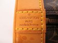 Photo10: LOUIS VUITTON Monogram Leather Brown Hand Bag Purse Alma #4045