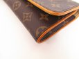 Photo6: LOUIS VUITTON Monogram Leather Brown Fanny Packs Pochette Twin GM #4051