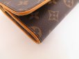 Photo7: LOUIS VUITTON Monogram Leather Brown Fanny Packs Pochette Twin GM #4051