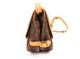 Photo3: LOUIS VUITTON Monogram Leather Brown Cross-body Bag Saumur MM 30 #4054