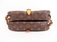 Photo5: LOUIS VUITTON Monogram Leather Brown Cross-body Bag Saumur MM 30 #4054