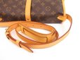 Photo7: LOUIS VUITTON Monogram Leather Brown Cross-body Bag Saumur MM 30 #4054