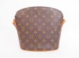 Photo2: LOUIS VUITTON Monogram Leather Brown Messenger&Cross-body Bag Drouot #4057 (2)