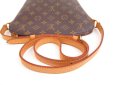 Photo7: LOUIS VUITTON Monogram Leather Brown Messenger&Cross-body Bag Drouot #4057