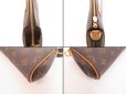 Photo6: LOUIS VUITTON Monogram Leather Brown Evening Bag Eva Pouch With Strap #4059