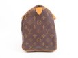 Photo3: LOUIS VUITTON Monogram Leather Brown Hand Bag Purse Speedy30 #4060