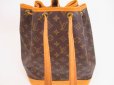 Photo11: LOUIS VUITTON Monogram Leather Brown Shoulder Bag Purse Noe #4064