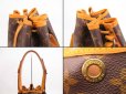 Photo9: LOUIS VUITTON Monogram Leather Brown Shoulder Bag Purse Noe #4064