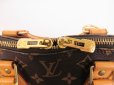 Photo9: LOUIS VUITTON Monogram Leather Brown Hand Bag Purse Alma #4072