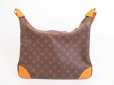 Photo2: LOUIS VUITTON Monogram Leather Brown Shoulder Bag Purse Boulogne 35 #4080 (2)