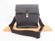 Photo1: LOUIS VUITTON Taiga Leather Black Messenger&Cross-body Bag Yaranga #4083 (1)