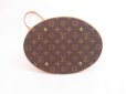 Photo5: LOUIS VUITTON Monogram Leather Brown Tote Bag Bucket GM w/Pouch #4104