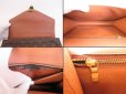 Photo8: LOUIS VUITTON Monogram Leather Brown Hand Bag Monceau w/Strap #4119