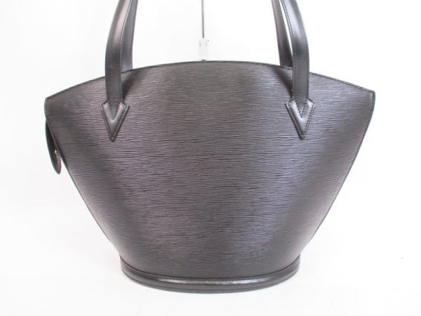 Photo2: LOUIS VUITTON Epi Leather Black Tote&Shoppers Bag Saint Jacques Large #4126
