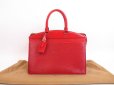 Photo1: LOUIS VUITTON Epi Leather Red Hand Bag Purse Riviera Stickiness #4128 (1)