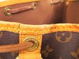 Photo9: LOUIS VUITTON Monogram Leather Brown Shoulder Bag Purse Noe #4135