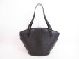 Photo2: LOUIS VUITTON Epi Leather Black Tote&Shoppers Bag Saint Jacques Large #4137 (2)