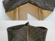 Photo6: LOUIS VUITTON Monogram Leather Brown Tote&Shoppers Bag Cabas Alto #4143