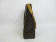 Photo3: LOUIS VUITTON Monogram Leather Brown Shoulder Bag Purse Looping GM #4148