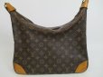 Photo2: LOUIS VUITTON Monogram Leather Brown Shoulder Bag Purse Boulogne 35 #4149 (2)