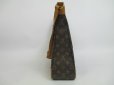 Photo4: LOUIS VUITTON Monogram Leather Brown Shoulder Bag Purse Boulogne 35 #4149