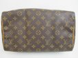 Photo5: LOUIS VUITTON Monogram Leather Brown Hand Bag Purse Speedy30 #4152