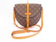 Photo1: LOUIS VUITTON Monogram Leather Brown Messenger&Cross-body Chantilly MM #4161 (1)