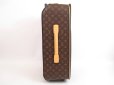 Photo3: LOUIS VUITTON Monogram Leather Brown Carry Bag Travel Bag Pegase 50 #4166