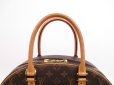 Photo7: LOUIS VUITTON Monogram Leather Brown Hand Bag Special Order Nolita #4178