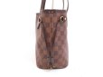 Photo4: LOUIS VUITTON Damier Leather Brown Tote Bag Shoulder Bag Neverful PM #4187