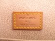 Photo10: LOUIS VUITTON Monogram Leather Brown Hand Bag Tote Bag Sac Plat #4193