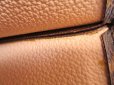 Photo12: LOUIS VUITTON Monogram Leather Brown Hand Bag Tote Bag Sac Plat #4193