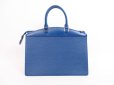 Photo2: LOUIS VUITTON Epi Leather Blue Hand Bag Purse Riviera Stickiness #4197 (2)