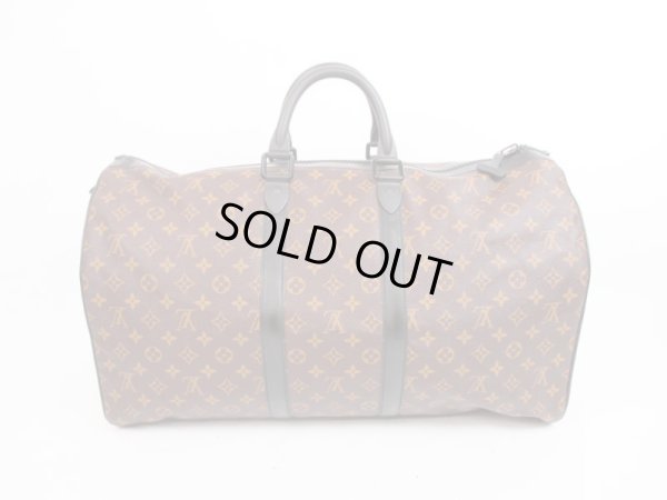 Photo2: LOUIS VUITTON Monogram Waterproof Gym Bag Keepall 55 Bandouliere #4198