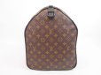 Photo3: LOUIS VUITTON Monogram Waterproof Gym Bag Keepall 55 Bandouliere #4198