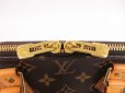 Photo11: LOUIS VUITTON Monogram Leather Brown Hand Bag Purse Alma #4199