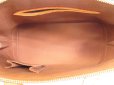 Photo8: LOUIS VUITTON Monogram Leather Brown Hand Bag Purse Alma #4199