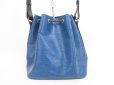 Photo2: LOUIS VUITTON Epi Leather Blue&Black Shoulder Bag Purse Petite Noe #4204 (2)