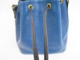 Photo9: LOUIS VUITTON Epi Leather Blue&Black Shoulder Bag Purse Petite Noe #4204